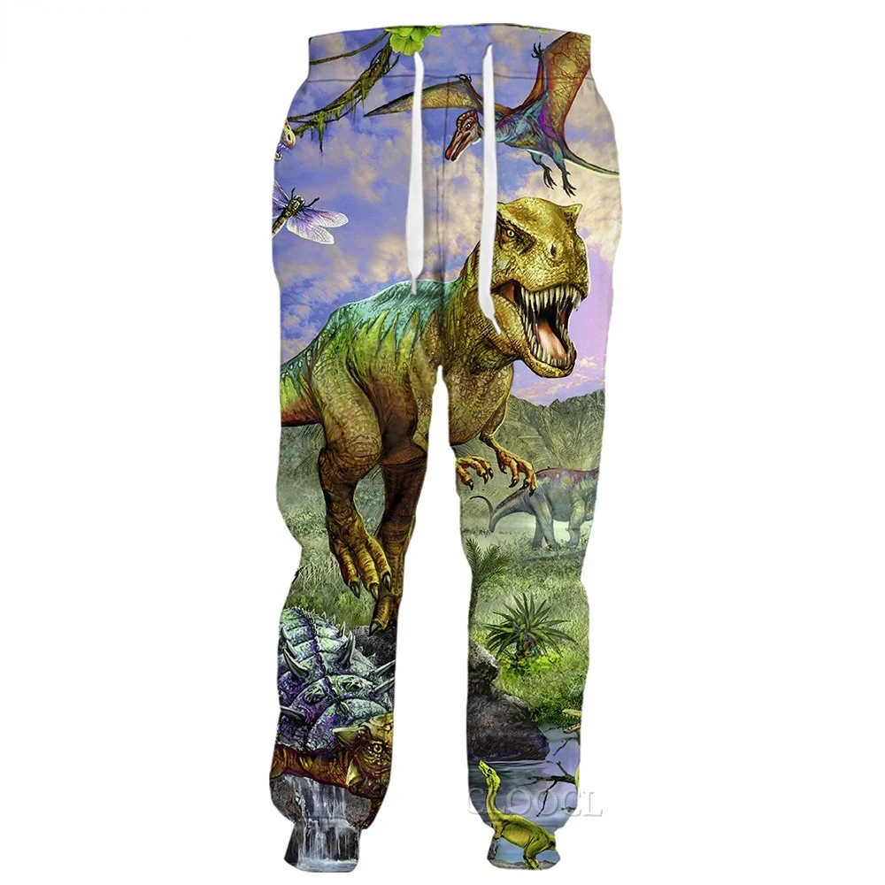 CLOOCL Animal Jurassic Dinosaur Trousers 3D All Over Print Fashion Streetwear Men Women Casual Sweatpants Harajuku Jogging Pants