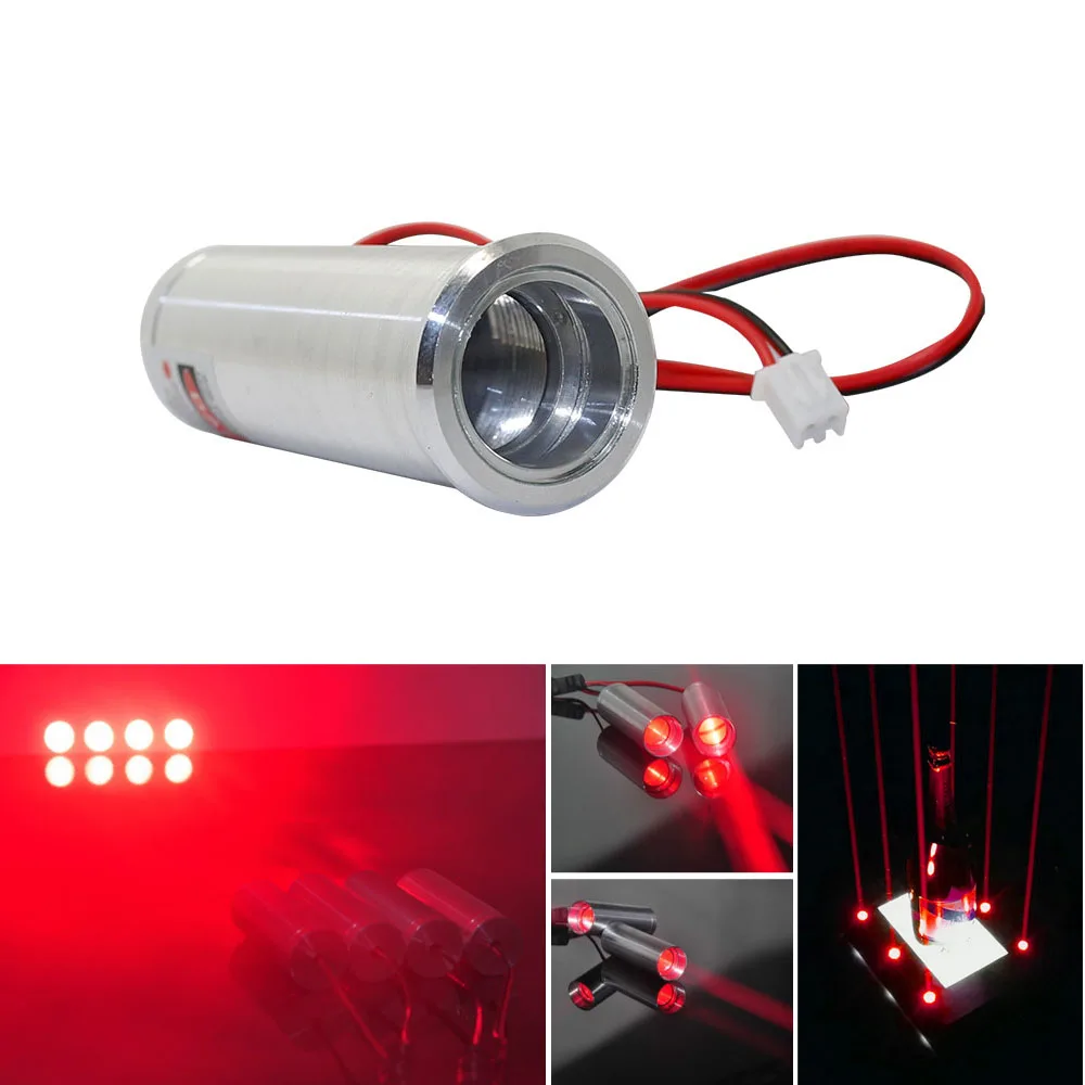 Fat Beam 650nm 660nm 130mW Red Laser  Module for KTV Bar DJ Stage Club Lighting housing decration