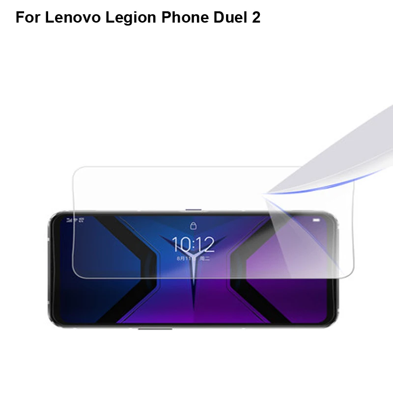 2PCS For Lenovo Legion Phone Duel 2 Glass Tempered Cover Tempered Glass Film L70081 Protection Screen Protector Protective Film