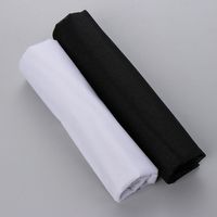 100cm White Black Non-woven Fabric Interlinings & Linings Iron On Sewing Patchwork Adhesive Single-sided 20g / 30g 1PC