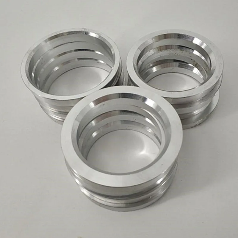 4 Pcs/set Aluminum Alloy Wheel Hub Center Ring Car Wheel Bore Collar 66.6-57.1/73.1-54.1/73.1-56.1/73.1-60.1/73.1-64.1/73.1-67.1