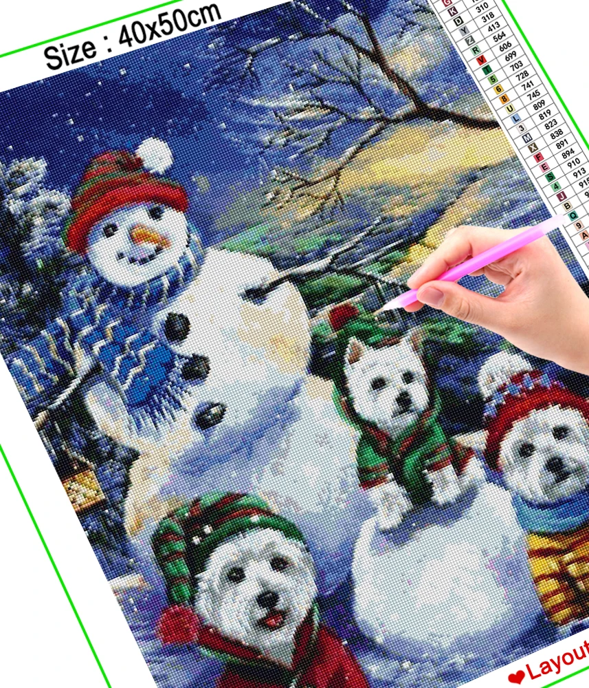 HOMFUN 5D Diy Diamond Painting Cross Stitch 