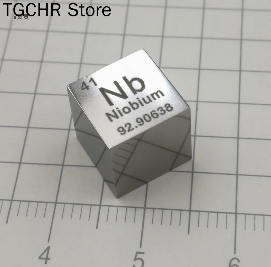 

Customized Metal Niobium Mirror Polished Niobium Cubic Periodic Phenotypic Cube 10mm