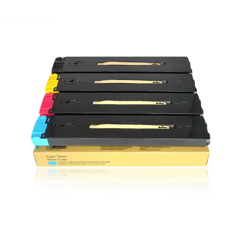 

4 Toner Cartridge Replace for Xerox 5065 6075 5065II 6075II C5540i C6550i C7550i C5400 C6500 C7500 C5500 C7600 C5540 C6550 C7550