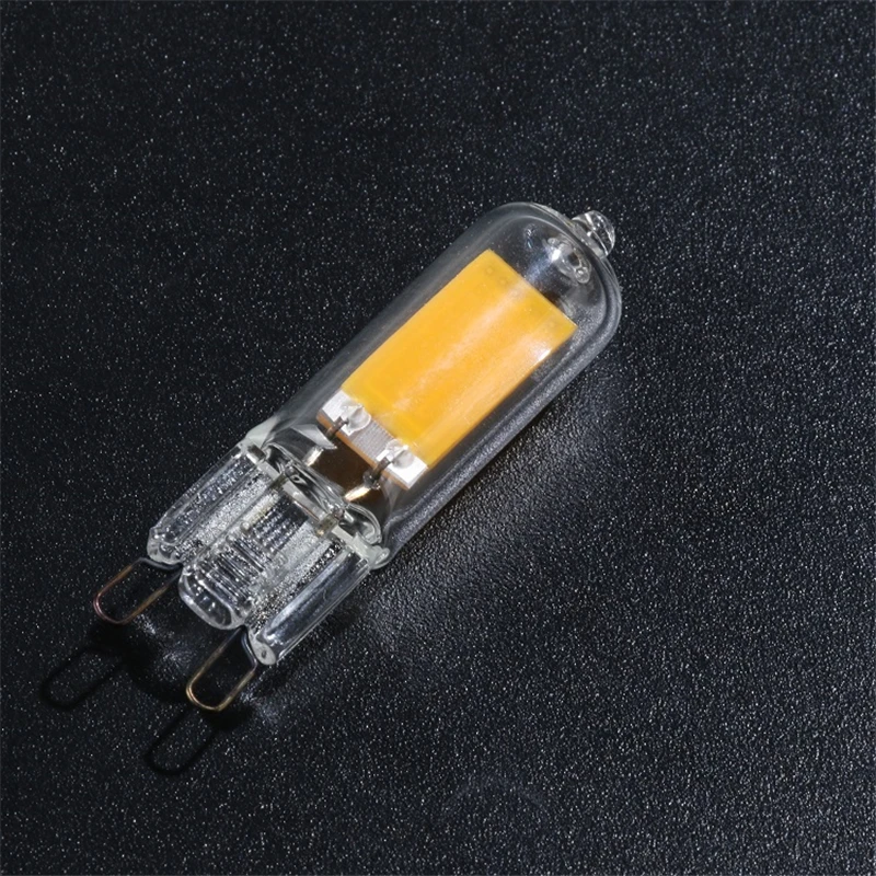 Super Bright 6W 9W 12W 15W G9 COB LED Lamp Bulb AC 220V Glass Light Candle Lights Replace 30W 40W 50W Halogen for Chandelier