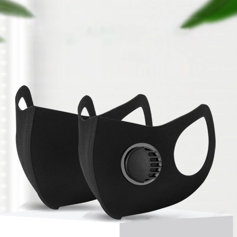 Máscara respirador PM2.5 de algodón unisex, Mascarilla para la boca anti-polvo para alergias, viajes y ciclismo, lavable y reutilizable