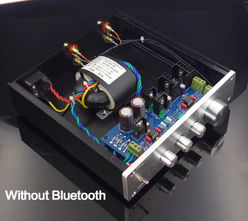 KYYSLB 220V PCM5102A Preamp Decoding F1 Class A Power Supply Three-segment Tone Amplifier Preamp Bluetooth 5.0 QCC3003 Chip