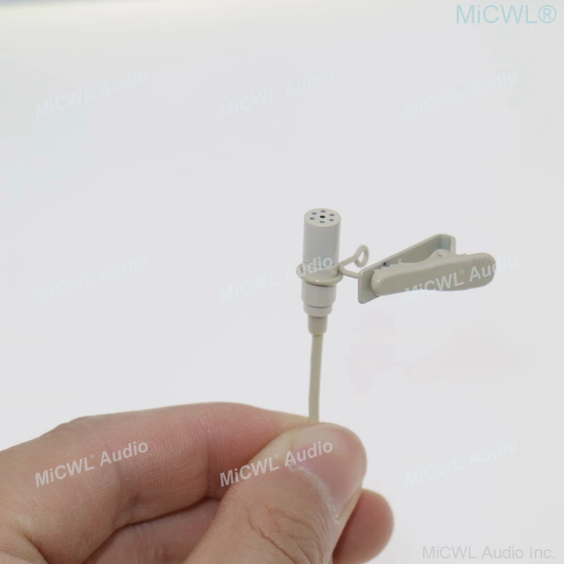 UT2 Tie Clips Lapel Omnidirectional Microphone for Shure Wireless BeltPack XLR 4Pin Mini TA4F Lavalier New Generation Mic
