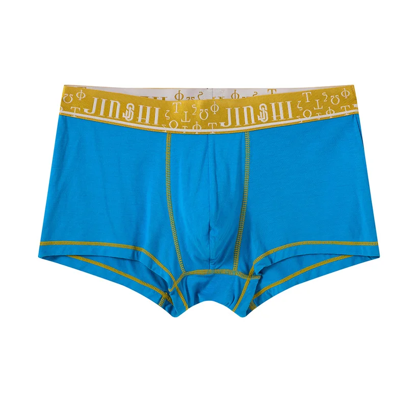 Mode Männer Komfortable Sexy Boxer Briefs Solide Farbe Flex Bund Shorts Boxer Männlichen Höschen Unterhose Slip