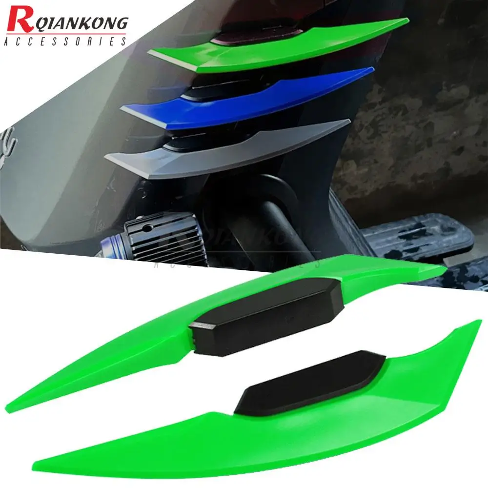 

FOR KAWASAKI NINJA 125 250 250R 300 300R 400 400R 650R 1000 Motorcycle Scooter Electric Bike Fixed Wing Decoration Accessories