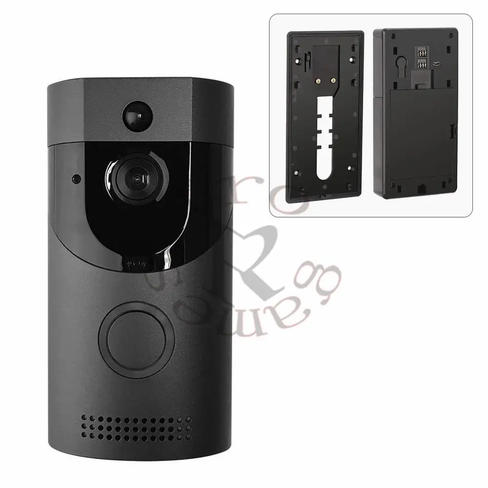 Su geçirmez kapı zili kamerası B30 WIFI Video kapı zili 720P akıllı gece görüş PIR IP kamera pil gücü veya 8v-24v şarj