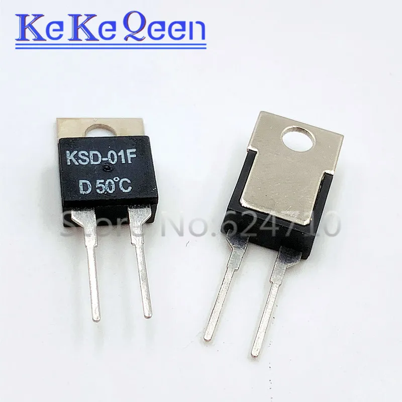 1PCS KSD-01F JUC-31F 0C 5 10 15 20 25 35 Deg NC Normally Closed Normally Open 1.5A Thermal Switch Temperature Sensor Thermostat