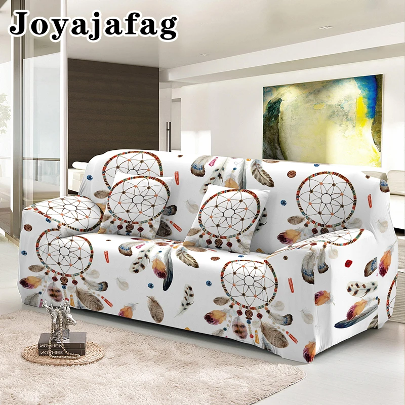 

Dreamcatcher Elastic Sofa Covers For Living Room Modern Sectional Corner Couch Cover Furniture Protector Slipcover 1/2/3/4 Seat