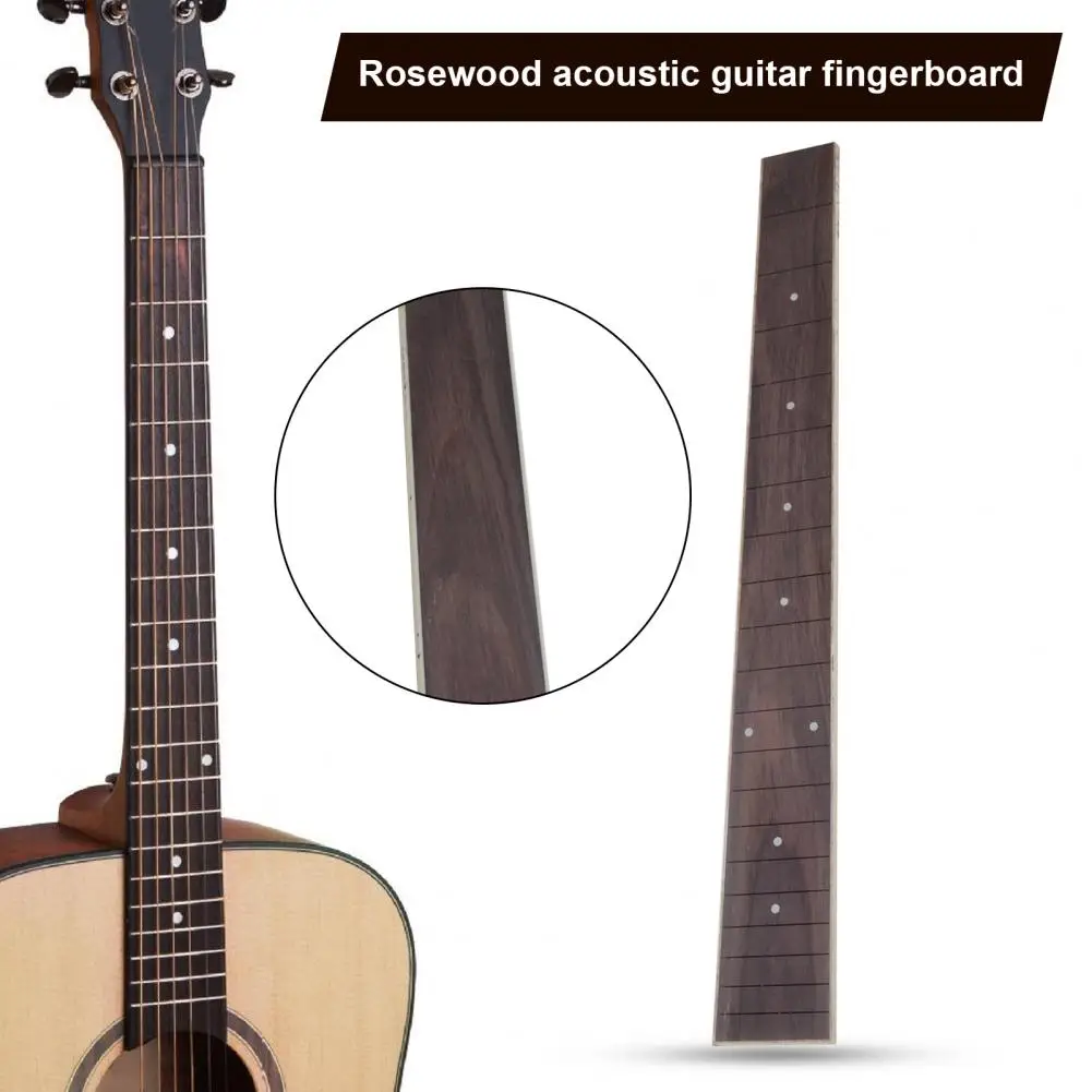 Guitar Neck Parts DIY Fretboard Guitar Neck Comfortable Smooth  Delicate Rosewood Neck Guitar Fingerboard Tool