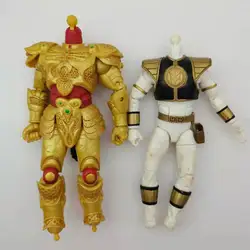 Action Figures White Rangers Goldar Lightning Collection Mighty Morphin 6 Inch Doll Gift Collectibles Movie TV Real No Box