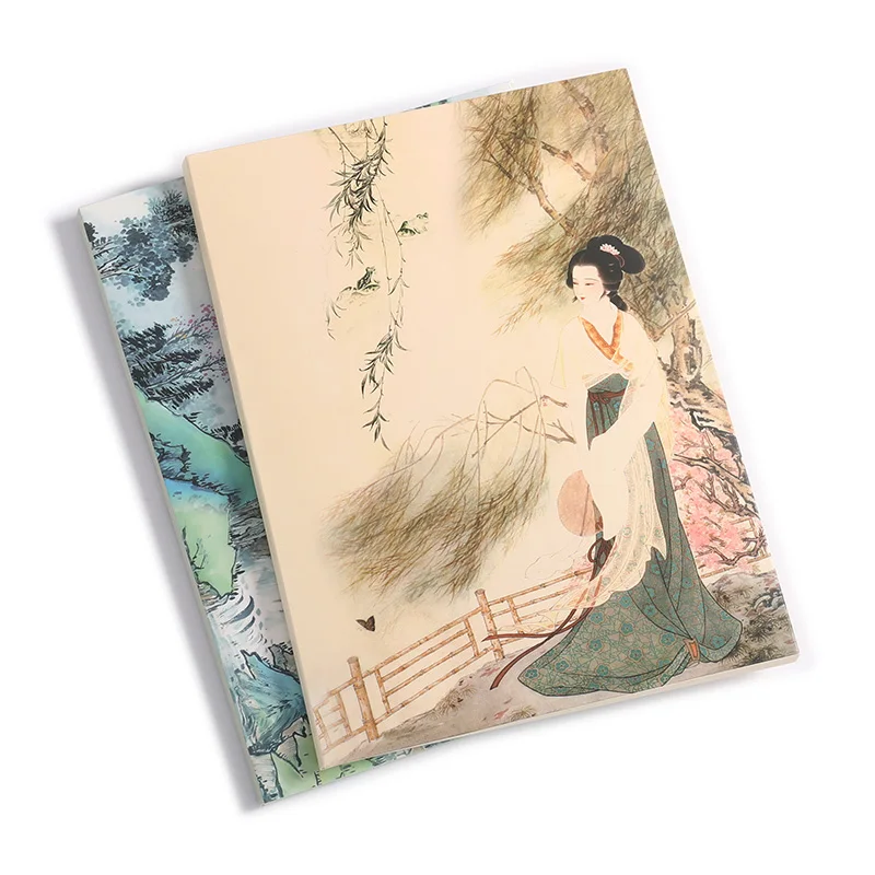 Chinese Brush Calligraphy Copybook Shoujinti Rice Paper Copybook 80sheets Song Huizong Calligraphy Tracing Xuan Paper Copybook