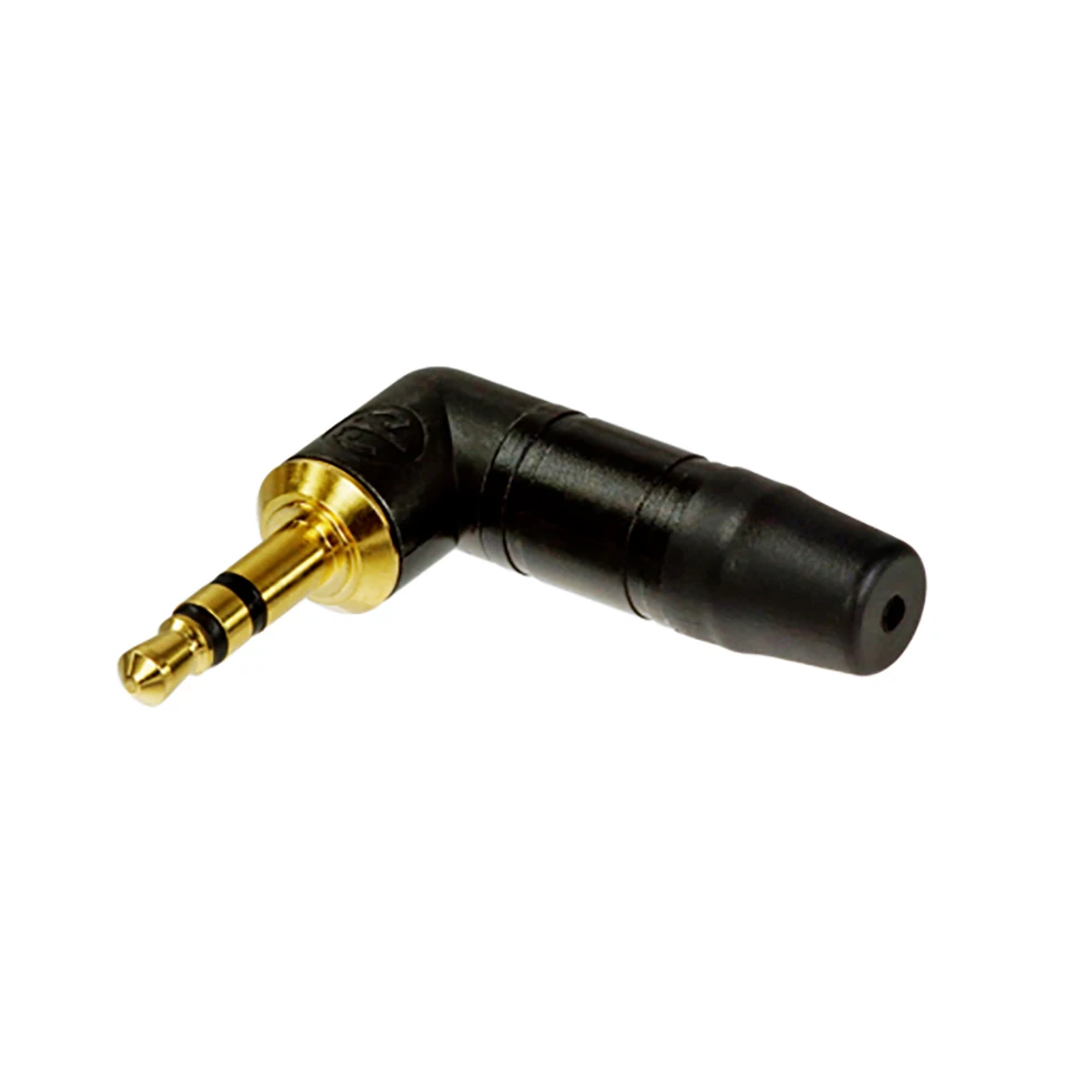 -Oryginalny autentyczny szwajcarski neutrik NTP3RC-B 3.5mm kątowy wtyczka Stereo 3-biegunowy 3.5mm audio gold contactsplug