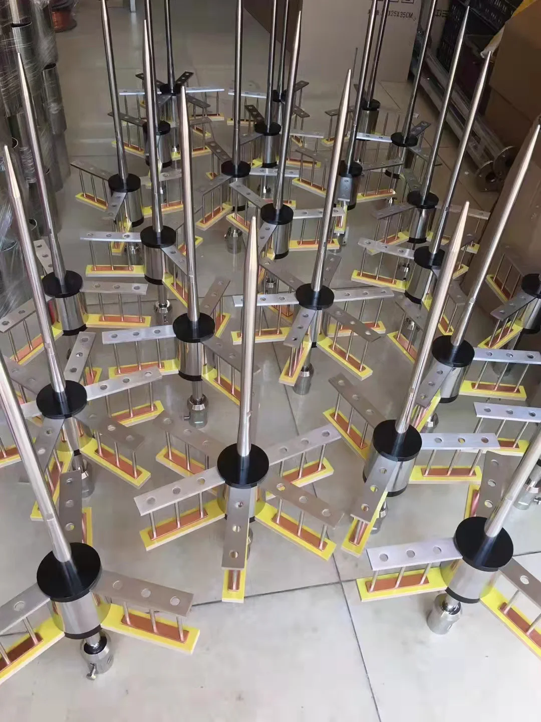 Spain Ingesco PDC3.3 ESE Air Terminal Lightning Rod for Safety Protection Available in PDC3.3/4.3/6.3 Sizes