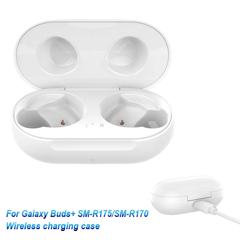 Substituição Charging Box para Samsung Earbuds, fone de ouvido sem fio Bluetooth, Charger Case, Cradle for Galaxy Buds +, SM-R175, 170