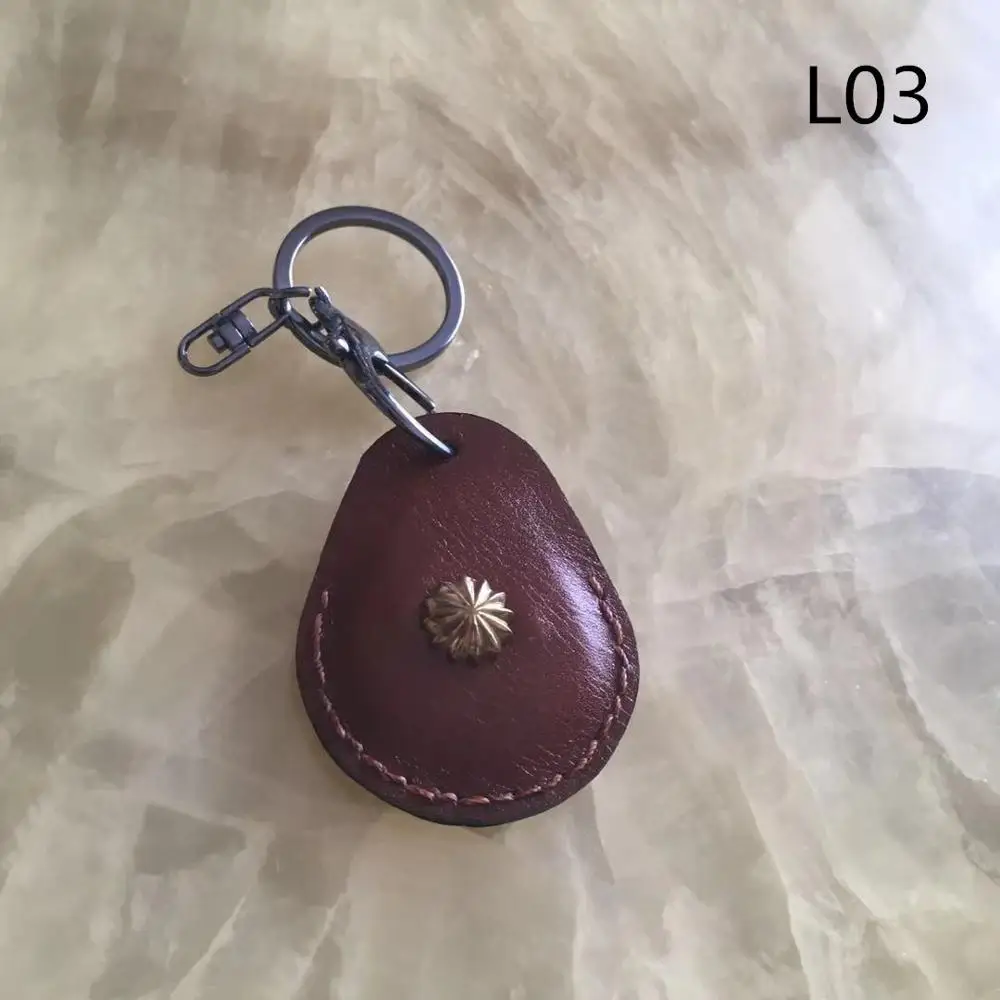 125Khz RFID Access Control 13.56Mhz Leather Tags Token Keychain Cover Card Sets Protection ID IC Keyfob holder package bag