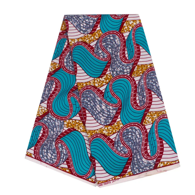 

2019 New Fashion African Print Fabric Veritable Ankara Real Guarantee Real Wax 6Yards