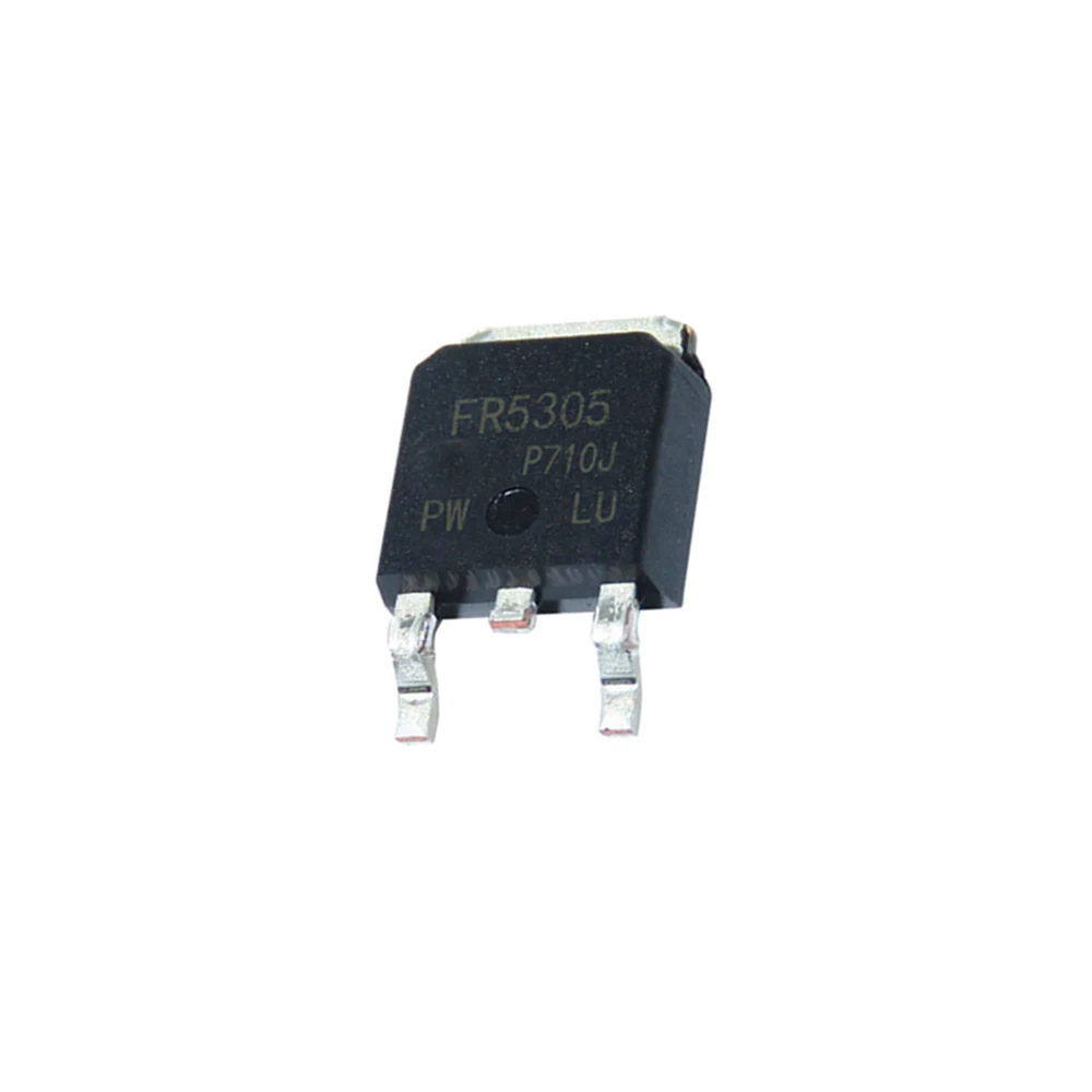 10PCS/LOT IRFR5305 FR5305 IRFR5305PBF IRFR5305TR TO-252 SMD TO252 FET MOSFET 31A/ 55V New Good Quality Chipset