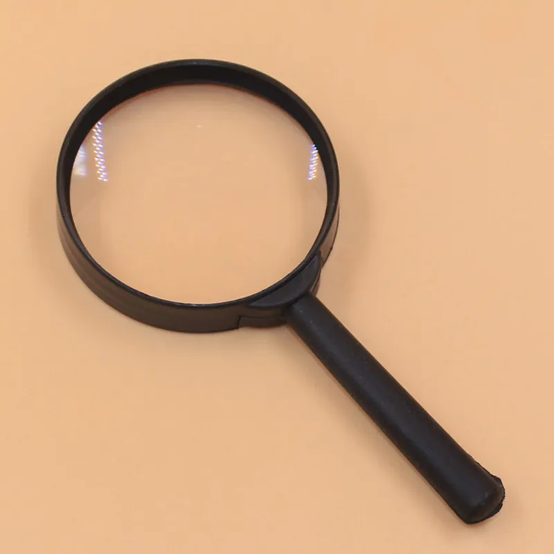 Strumento di manutenzione ausiliaria di ispezione dei gioielli di ispezione dello specchio di lettura della lente d'ingrandimento 5x tenuto in mano 60mm