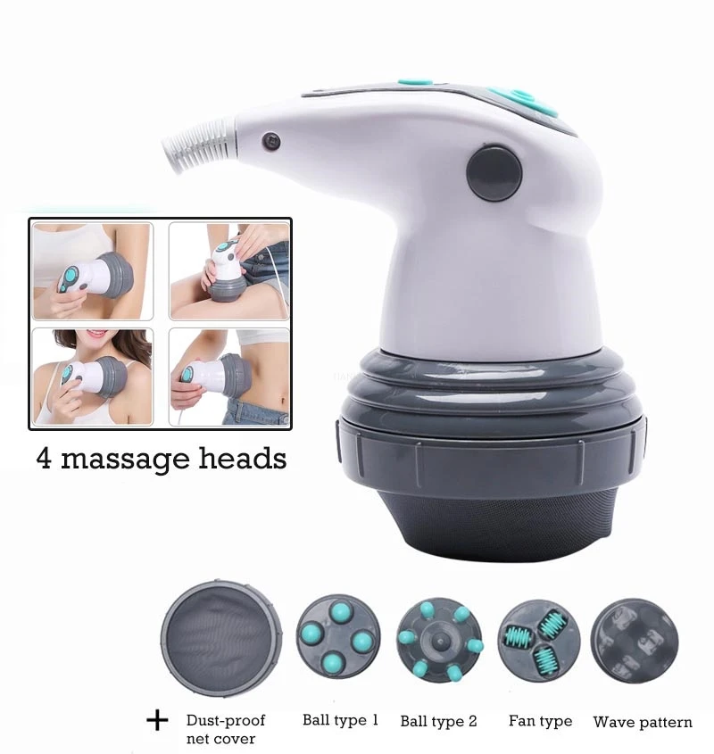 

New Design Electric Noiseless Vibration Full Body Massager Slimming Kneading Massage Roller for Waist Losing Weight