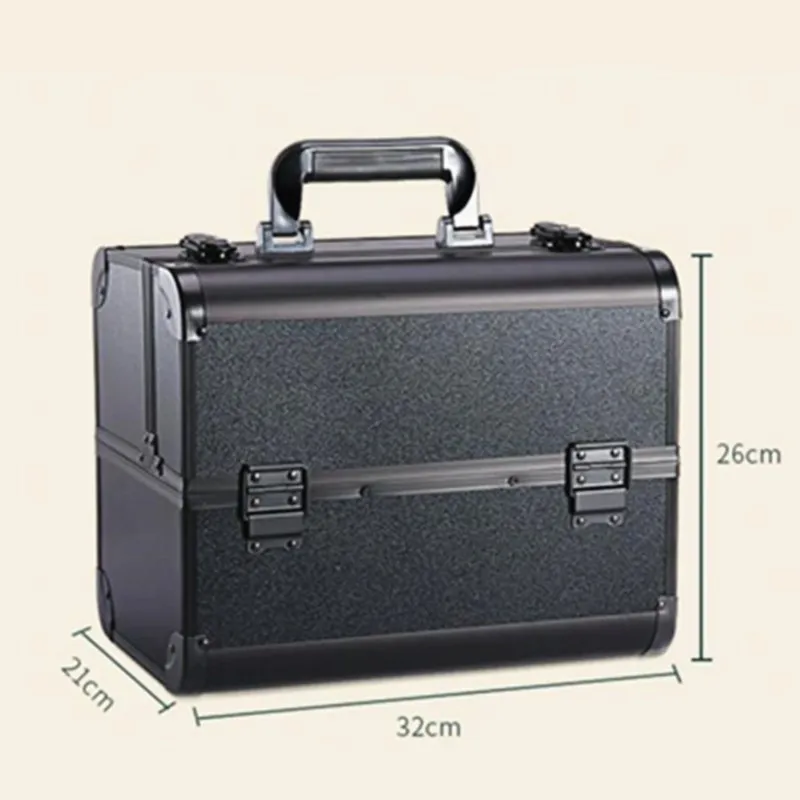 Portable Professional Cosmetic Bag Suitcases For Cosmetics Large Capacity Eyelash Extension Nail Beauty Makeup Bags Box Case