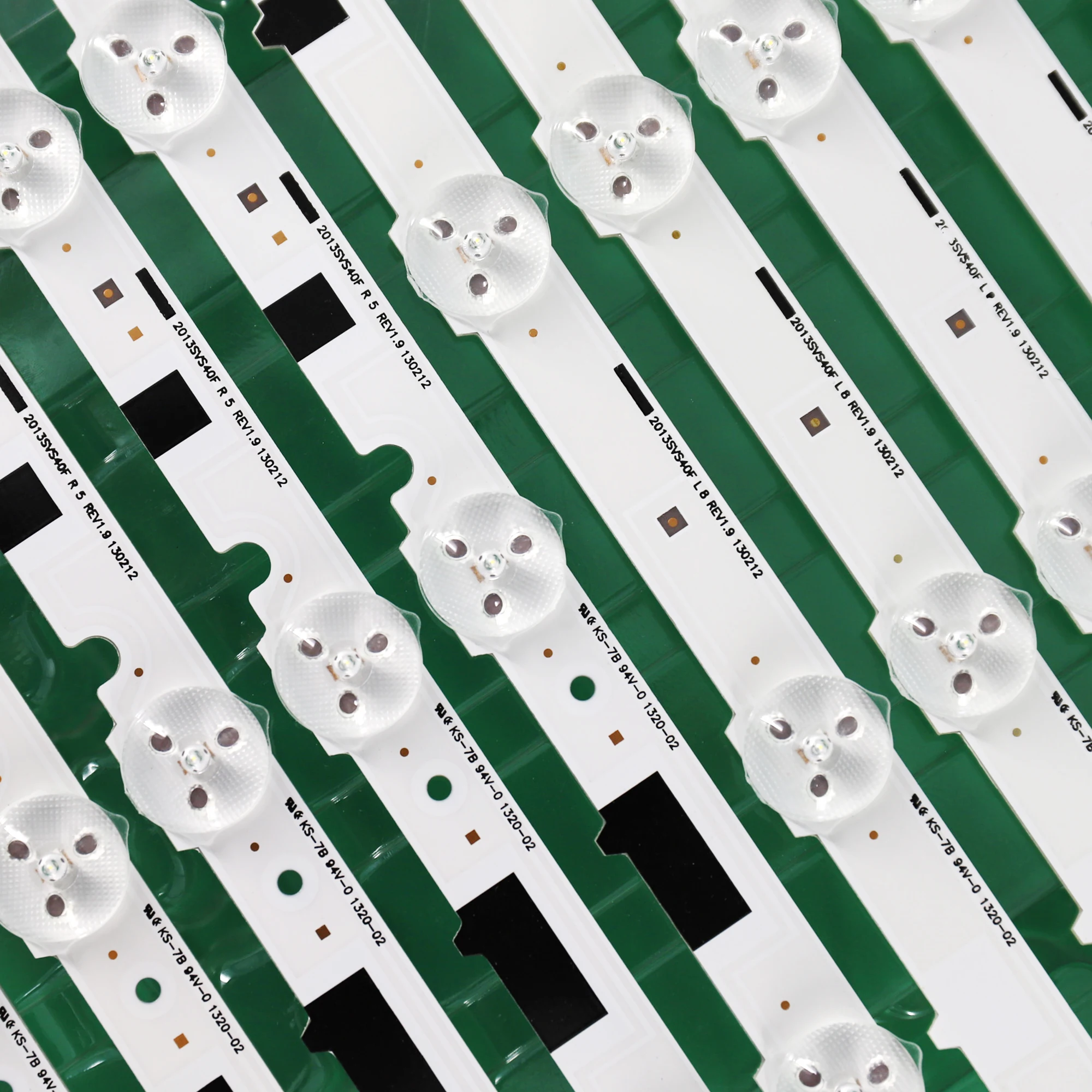 Strip LED untuk SAMSUNG, 14 buah (7R + 7L) Strip Strip L8 L5 D2GE-400SCA-R3 D2GE-400SCB-R3