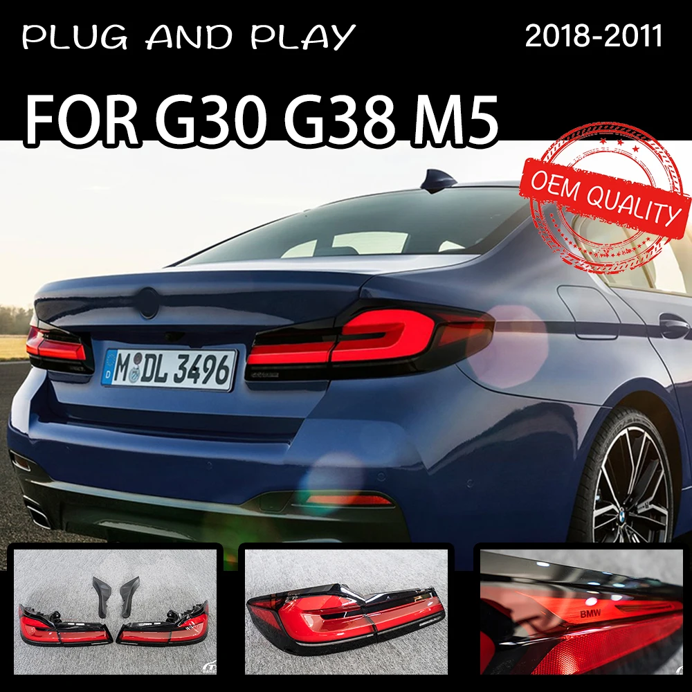 Tail Light For bmw G30 G38 2018-2020 автомобильные товары Rear Lamp LED Lights Car Accessories M5 525i 530i Taillights