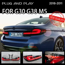 Tail Light For bmw G30 G38 2018-2020 автомобильные товары Rear Lamp LED Lights Car Accessories M5 525i 530i  Taillights