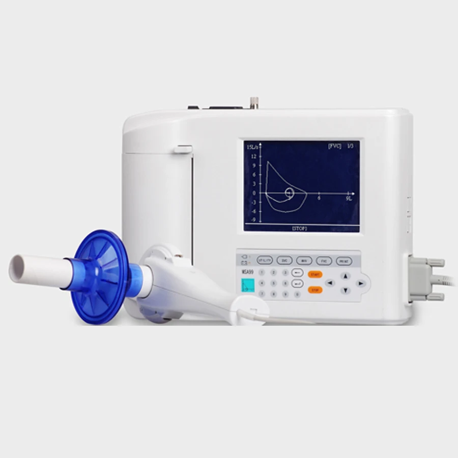 5.7in lcd portable electronic digital spirometer NSA99