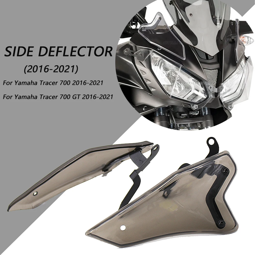 

2021-2016 For Yamaha Tracer 700/GT MT-07 Tracer GT Side Window Deflector Motorcycle Windshield Front Panels 2020 2019