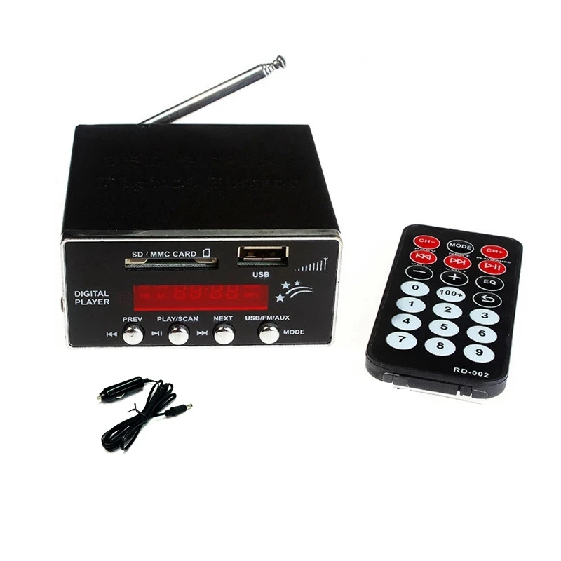 

USB/SD/FM/MP3 Format Card Player with Power-off Memory U Disk Digital Player