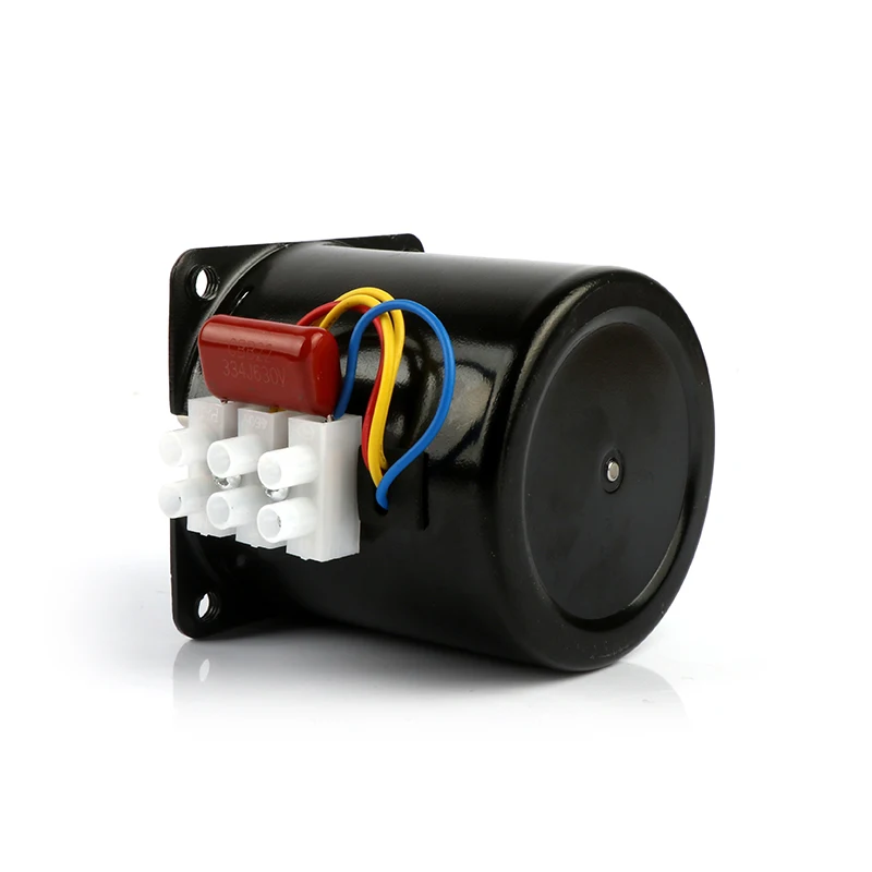 Low Speed Micro AC 220V 60KTYZ Permanent Magnet Synchronous Motor Gear Motor 1 2.5 5 10 15 20 30 50 60 80 110 rpm