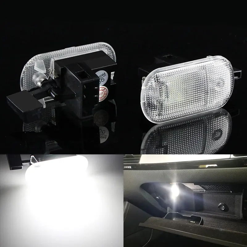 Error Free LED Glove Box Storage Compartment Light Lamp For VW Golf Jetta MK4 Bora Touran Touareg Caddy 1J0 947 301 1J0947301