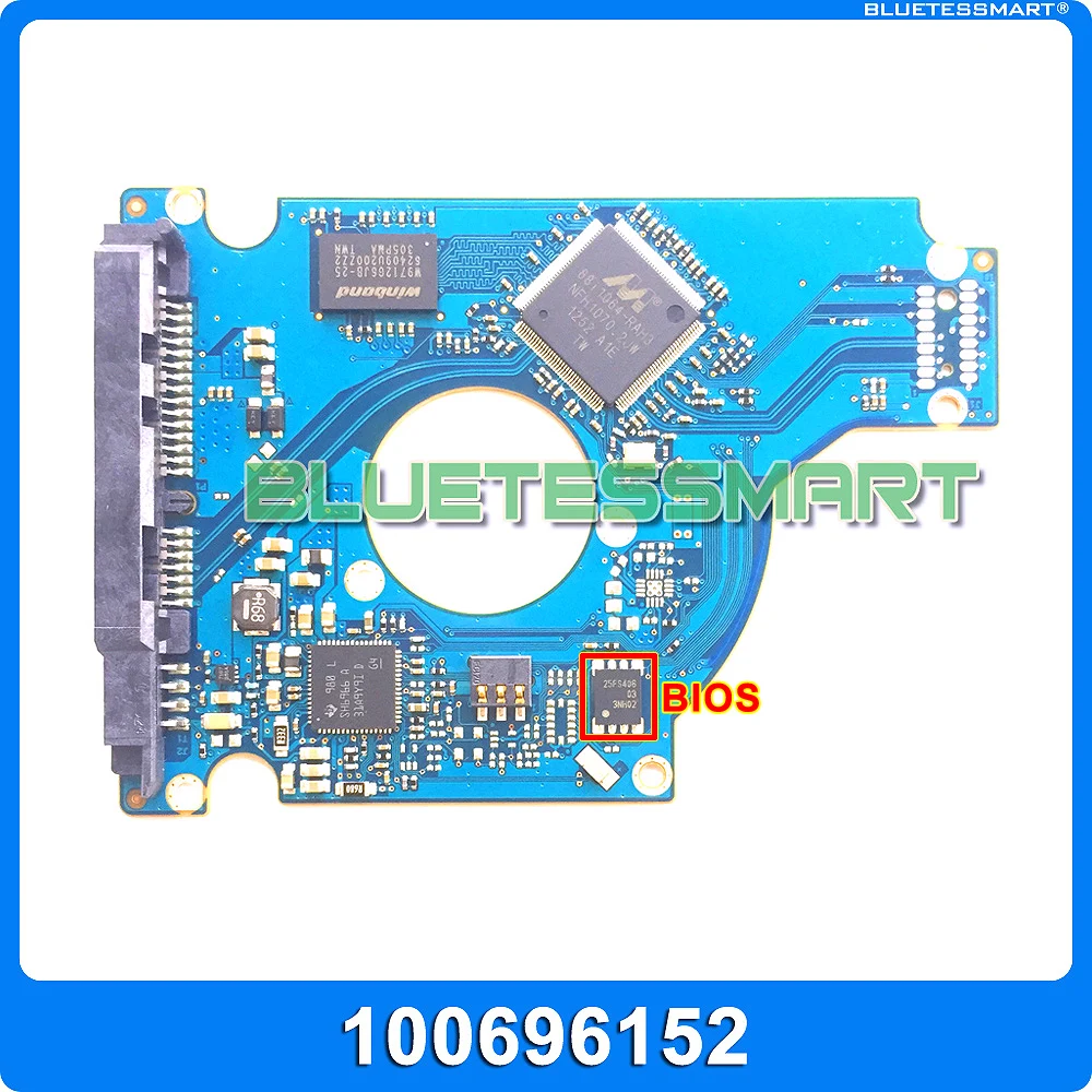 hard drive parts PCB logic board printed circuit board 100696152 for Seagate 2.5 SATA 7mm thin laptop hdd repair data recovery