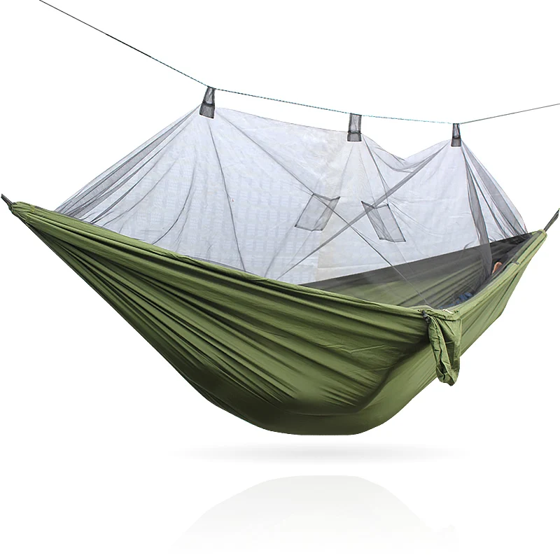 260*140cm Mosquito Net Hammock Outdoor Furniture camping hamak cama garden furniture hamac hangmat hamaca bed muebles