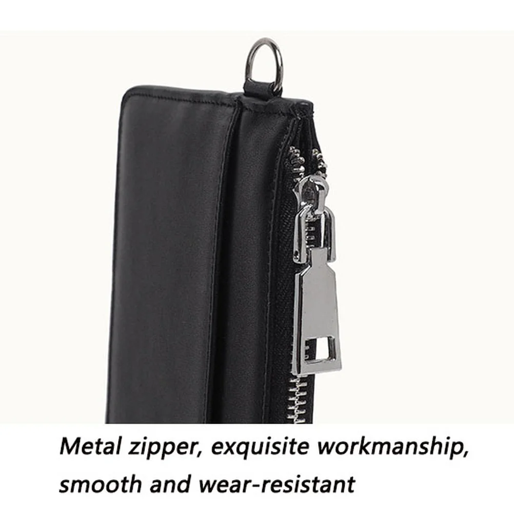 New Men's Leather Wallets Business Handbags Large-capacity Clutch Bag Casual Leather Envelope Bag Purse for Men