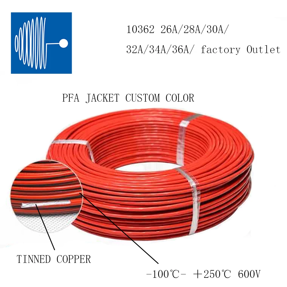 Triumph завод высокотемпературный провод FEP кабель 10362 14AWG 16AWG 18AWG 20 AWG 300V провод PFA DIY электрический провод и кабели