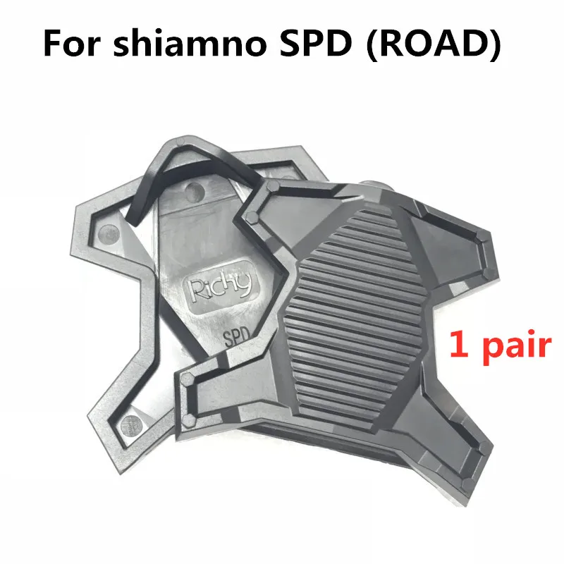 Switch pedal from lock pedal to flat pedal for road bicycle  for Shimano SPD5800 6800 deck for LOOK KEO shoe protective cover