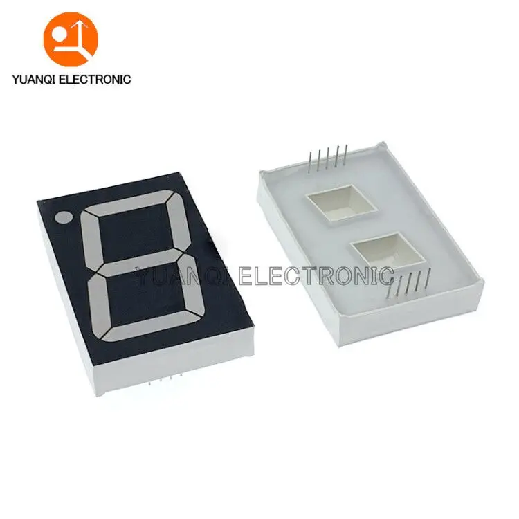 

1pc 1.8inch LED display 7 Segment 1 Bit Digit Tube Red Common Cathode Digital 1.8 inch led 7segment