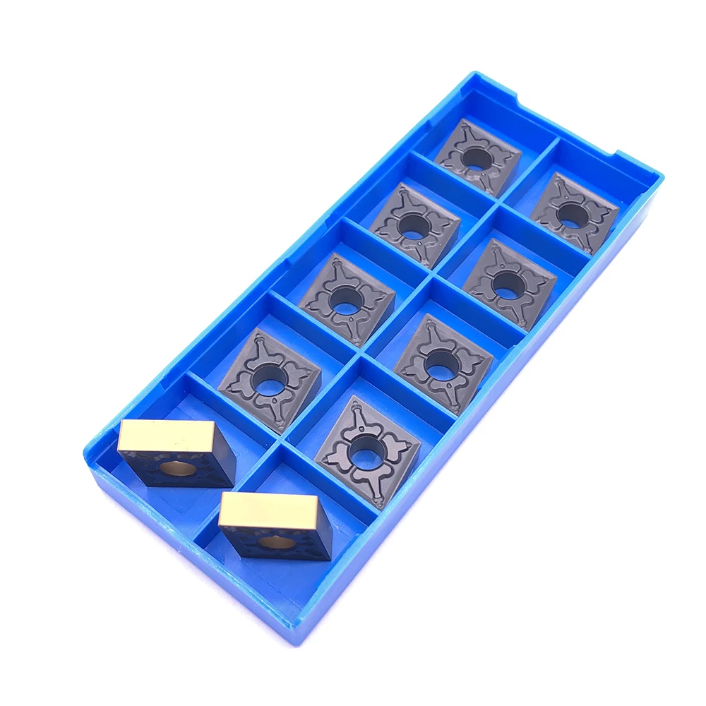 10 Chiếc Chất Lượng Cao CNMG120404 TM PC4225 Bên Ngoài Dụng Cụ Quay Rau Carbide Lắp Cắt CNC Dụng Cụ Dao Phay Biến Lắp