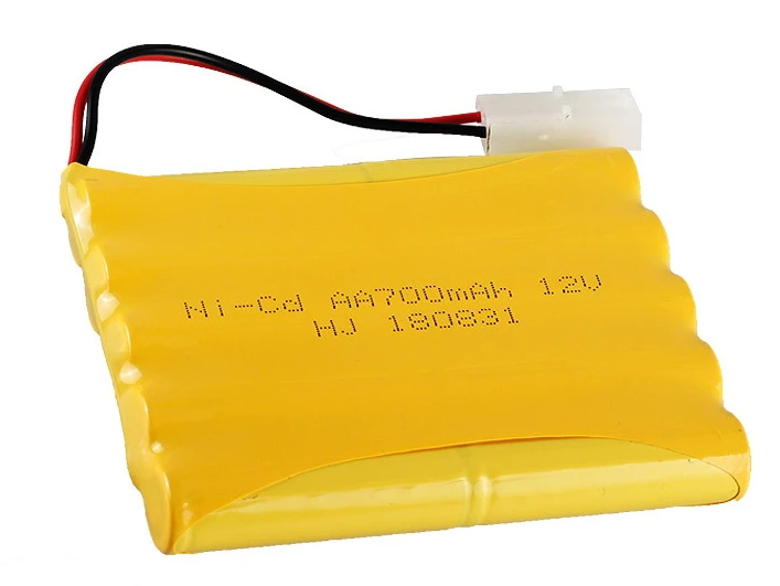 12v 700mah NiCD Battery For Rc toy Car Tanks Trains Robot Boat Gun Ni-CD AA 700mah 12v Rechargeable Battery 1-5pcs