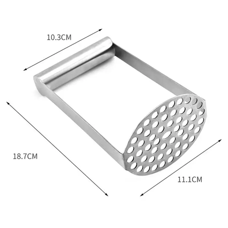 Pressed Potato Masher Ricer Puree Juice Maker Potato Pusher Smooth Mashed Potatoes Crusher Fruit Tools Food Masher