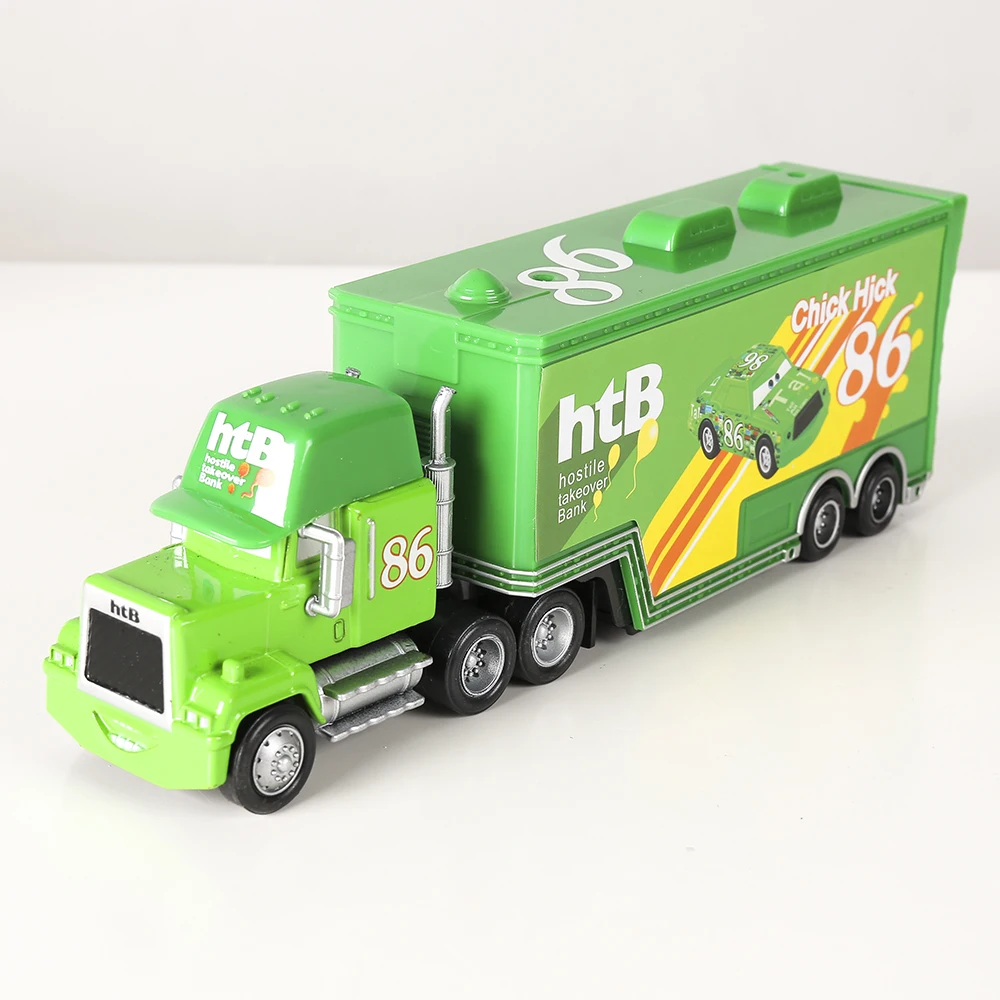 Disney-coches Pixar Cars 2 y 3 para niños, coches de juguete de Rayo  McQueen, Jackson Storm, tío Mack, modelo 1:55, regalo de Navidad / Jugar  vehículos y modelos, image size:1000x1000