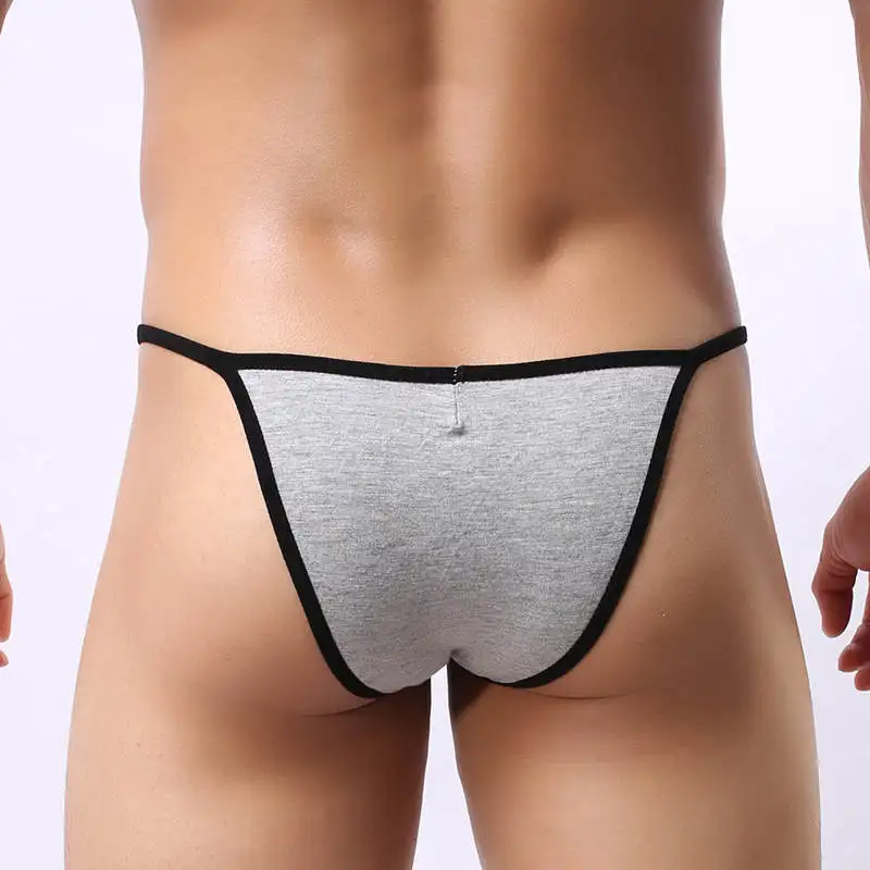 Sexy Men Briefs Underwear Soft Breathable Modal Male Panties U Convex Crotch Underpants Gay Men Underwear Bikini Brief Jockstrap