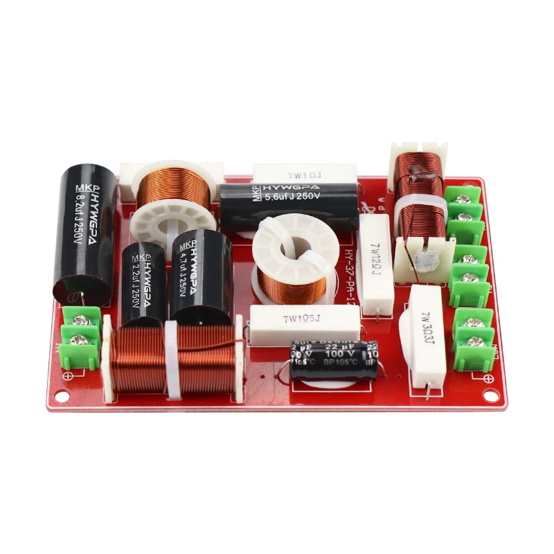 3 способа кроссовер динамик аудио твитер СЧ бас динамик разделитель частоты для 10 дюймов динамик аудио кроссовер 150-200 Вт 1 шт