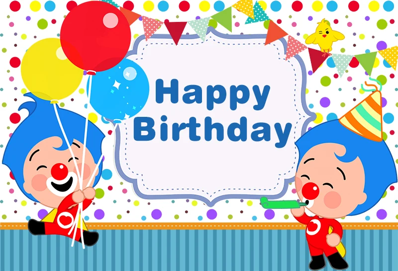 Plim Hintergrund Kinder 1st Geburtstag Party Fotografie Cartoon Schwein Bär Foto Hintergrund Regenbogen Vinyl Dekoration Requisiten Banner